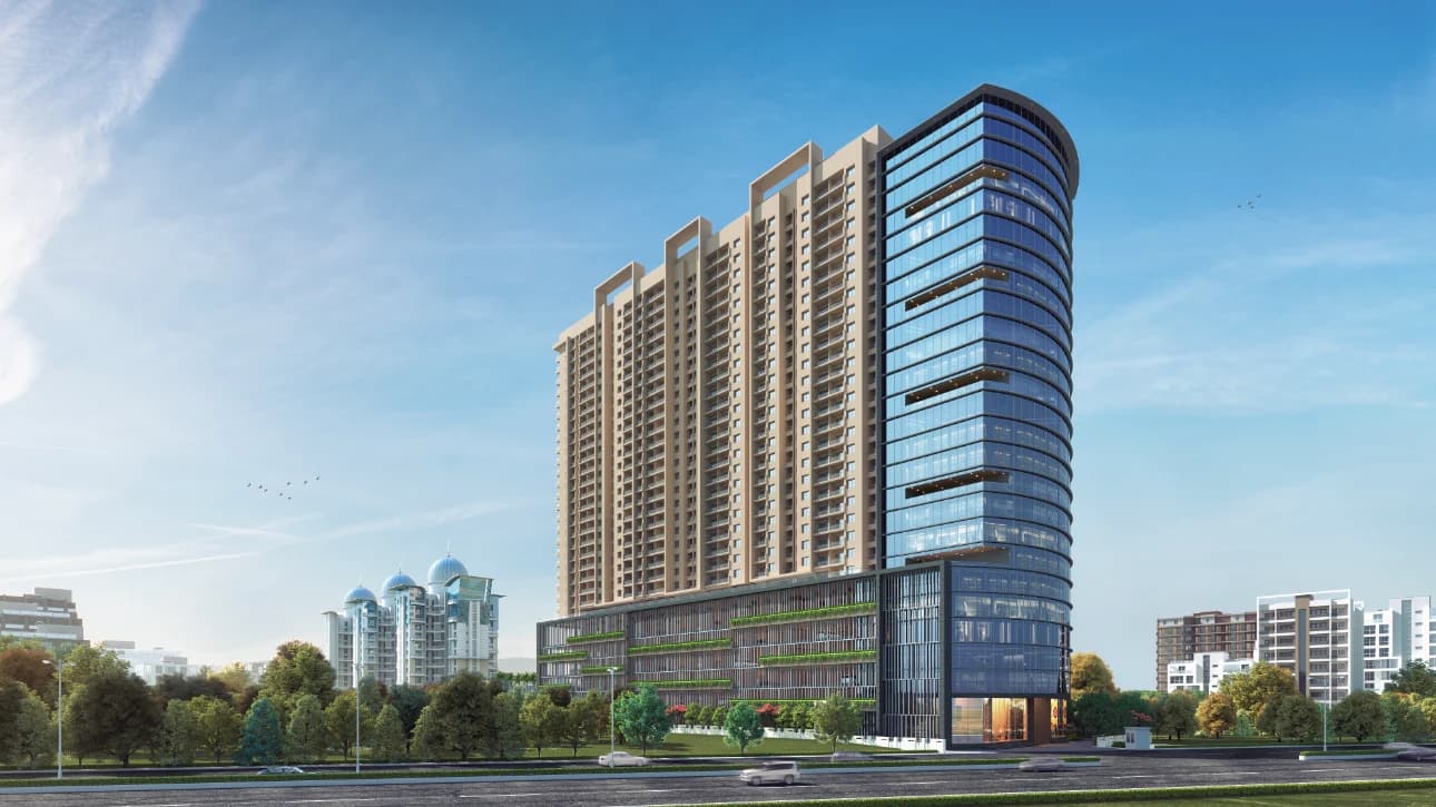 Midori Towers Commercial, a completed Venkatesh Buildcon project